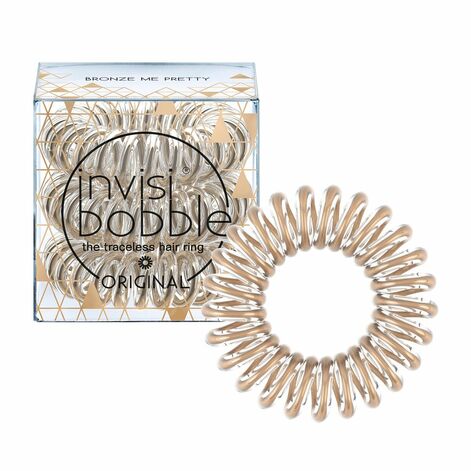 Invisibobble TIME TO SHINE Bronze Me Pretty Juuksekummid